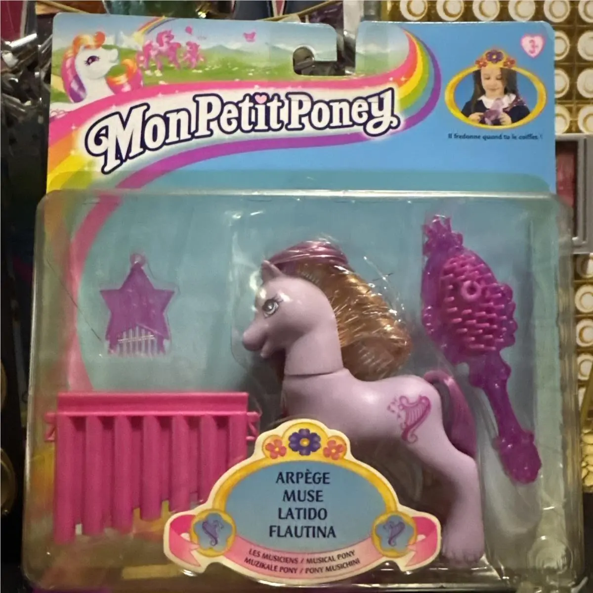 My Little Pony G2 Muse Moc Musical Pony Mon Petit Poney Hasbro Internationl 2001