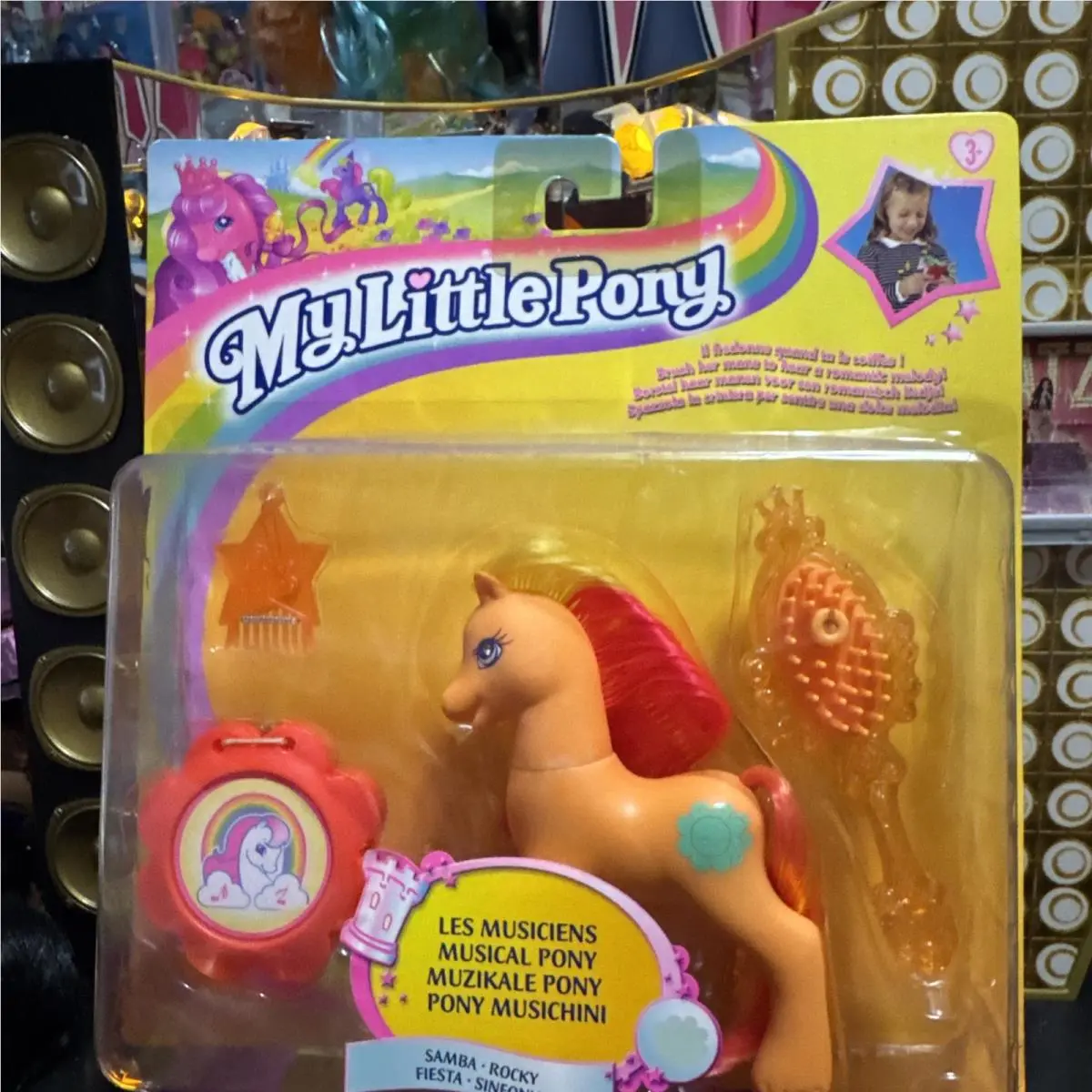My Little Pony G2 Rocky Moc Mib Musical Pony Hasbro International 2002