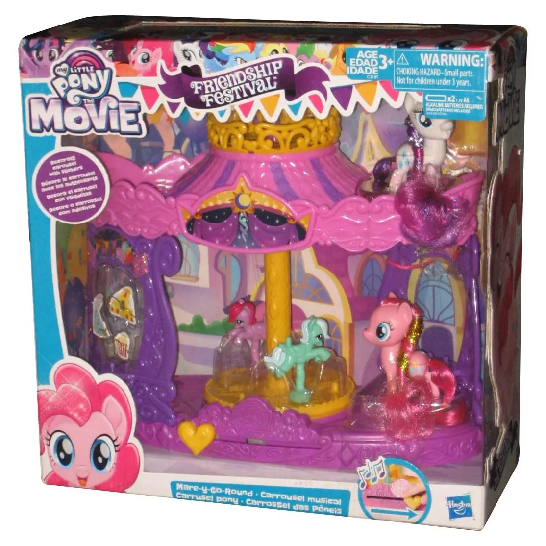 My Little Pony Movie Friendship Festival 2017 Mare-y-go-round Music Playing To