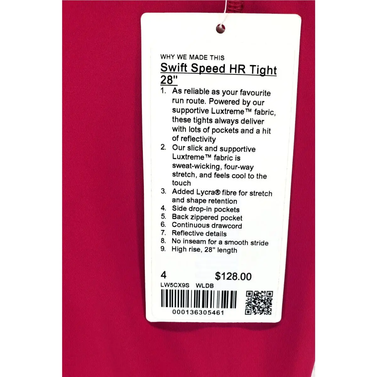 Lululemon clothing - Pink 5