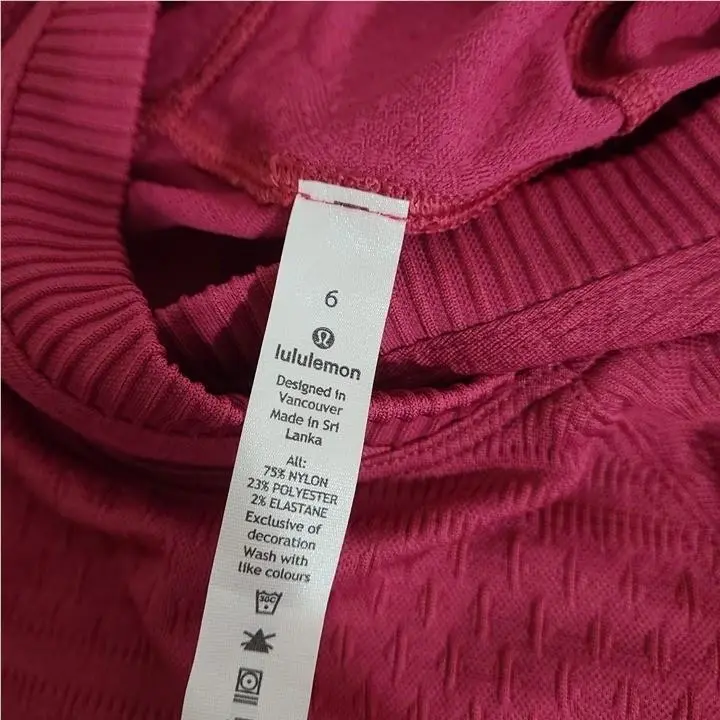 Lululemon clothing - Pink 1