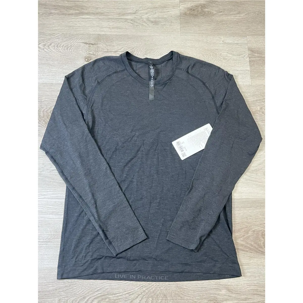 Lululemon Black Metal Vent Tech LS 2.0 Top Shirt Men`s Medium