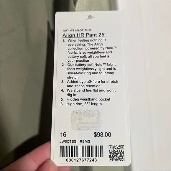 Lululemon clothing - Green 9