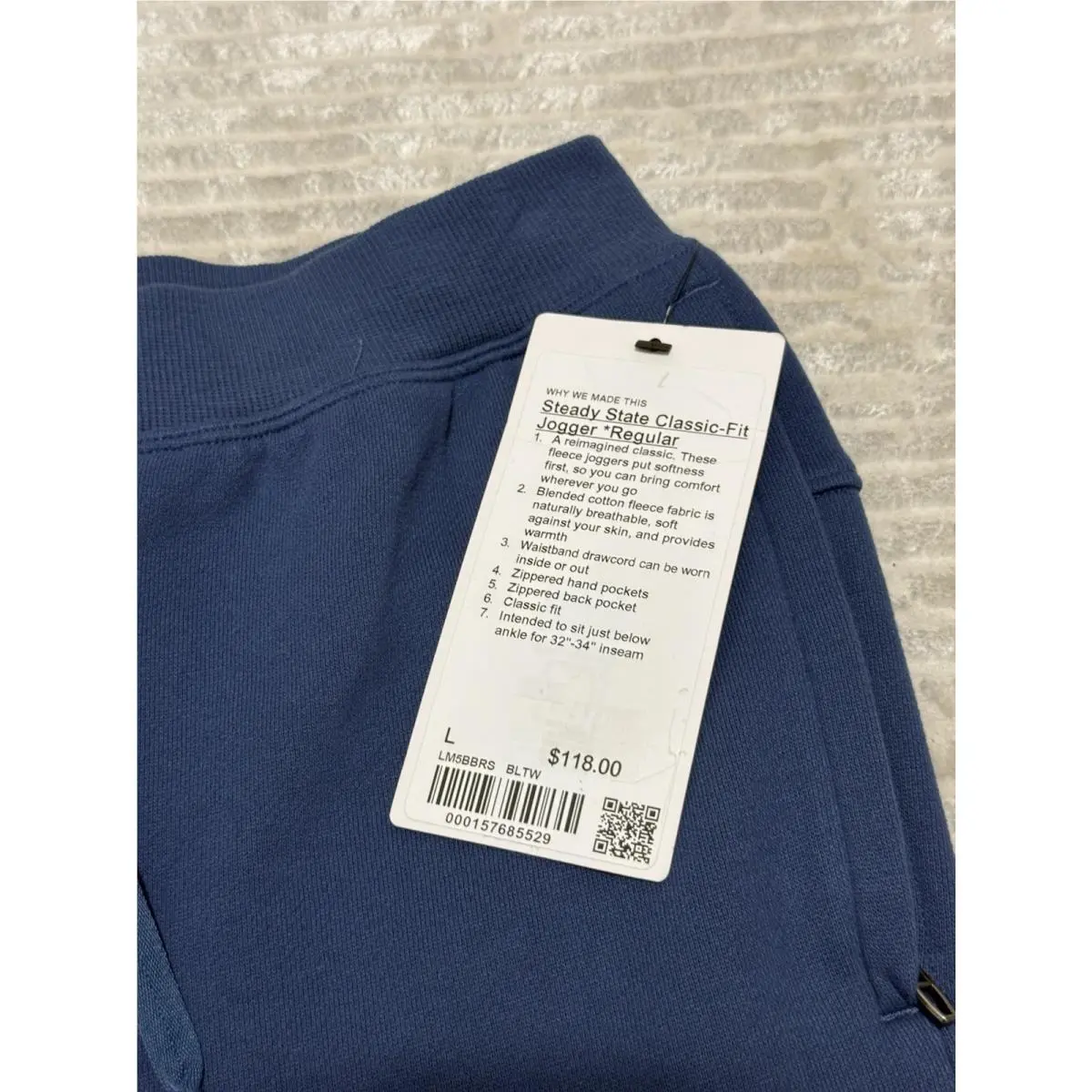 Lululemon clothing - Lululemon Steady State - Steady State - Blue 5