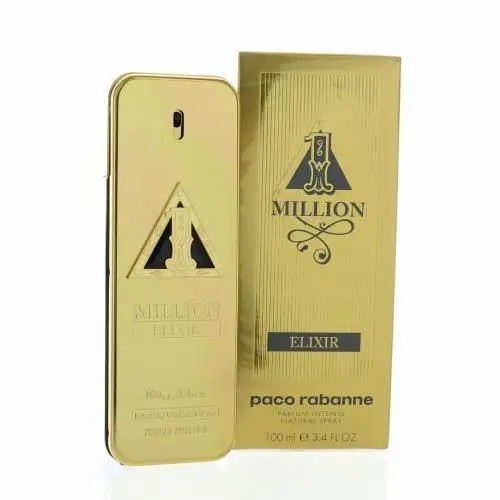 1 Million Elixir For Men by Paco Rabanne Parfum Intense Spray 3.4 Oz. /100 ml