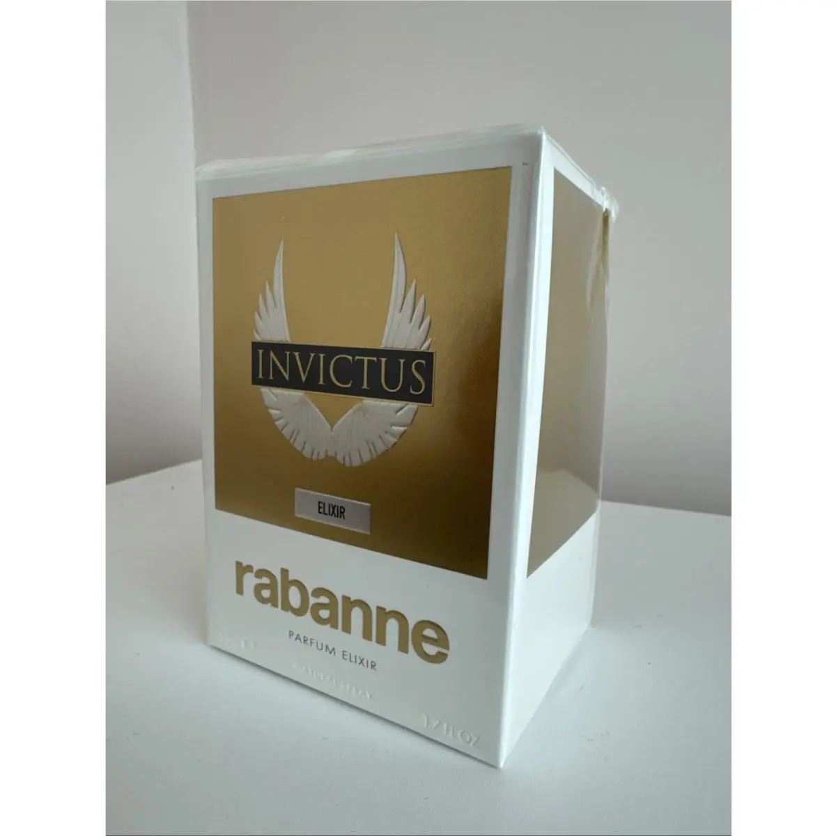 2026 Rabanne Invictus Elixir Parfum Elixir 1.7fl oz/50ml Box Dents