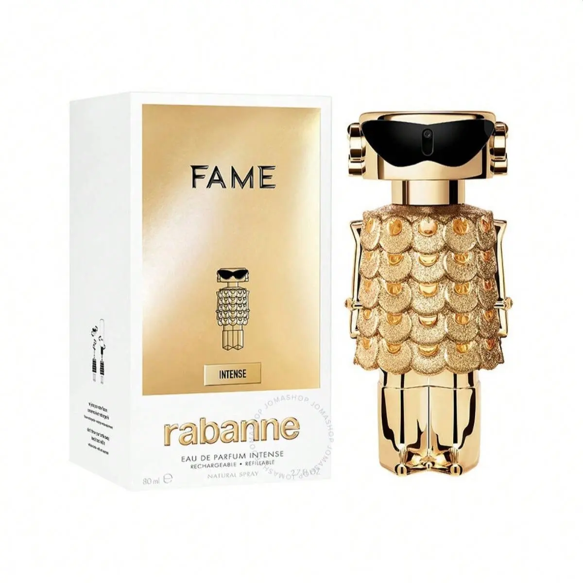 Paco Rabanne Fame Intense Edp Spray Refillable 2.7 OZ / 80 ml For Women