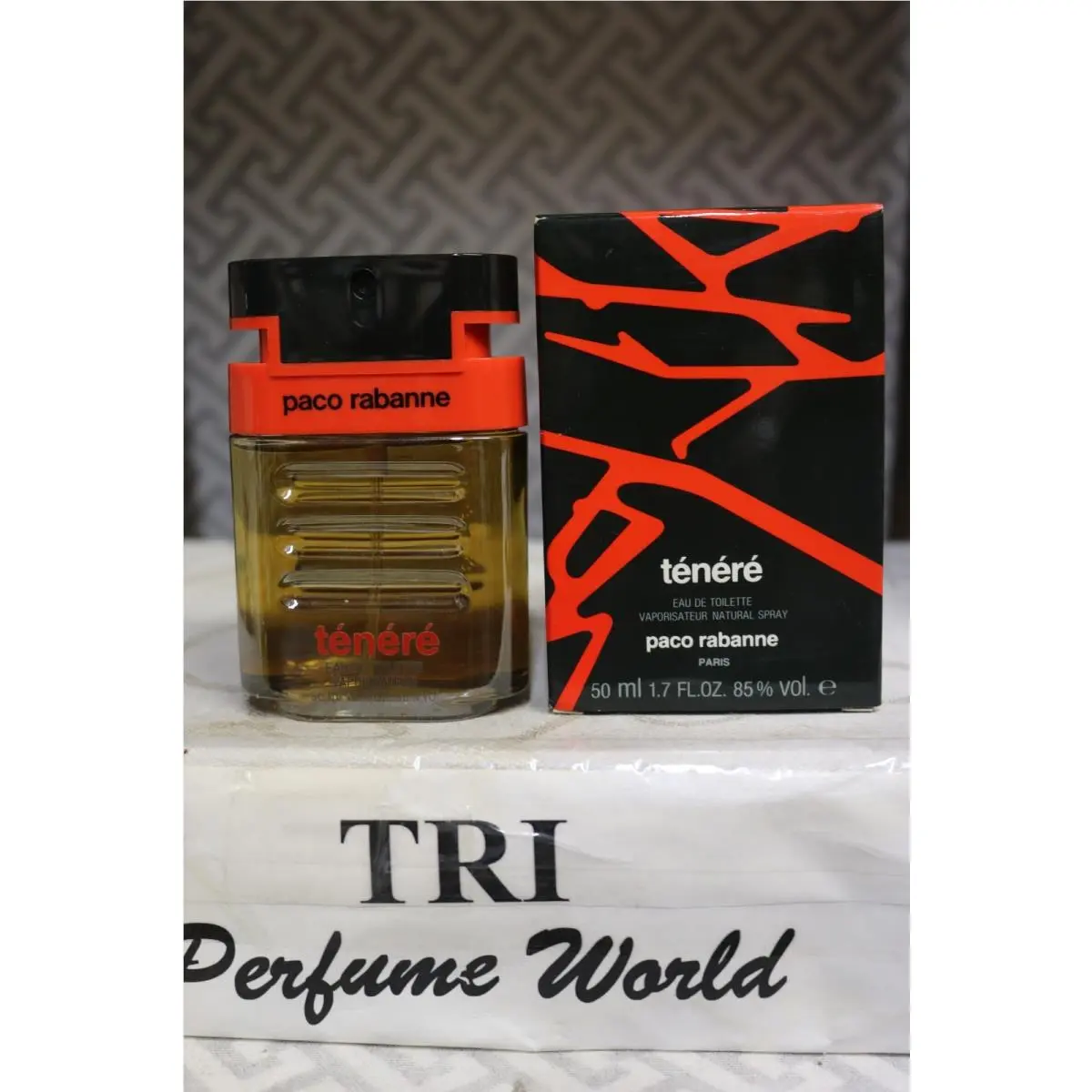 Tenere by Paco Rabanne Eau de Toilette Spray 1.7 Fl. Oz. Vintage Rare