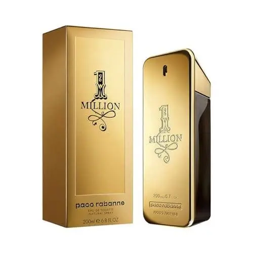 Paco Rabanne 1 Million Fragrance For Men - Fresh and Spicy Notes Of Amber