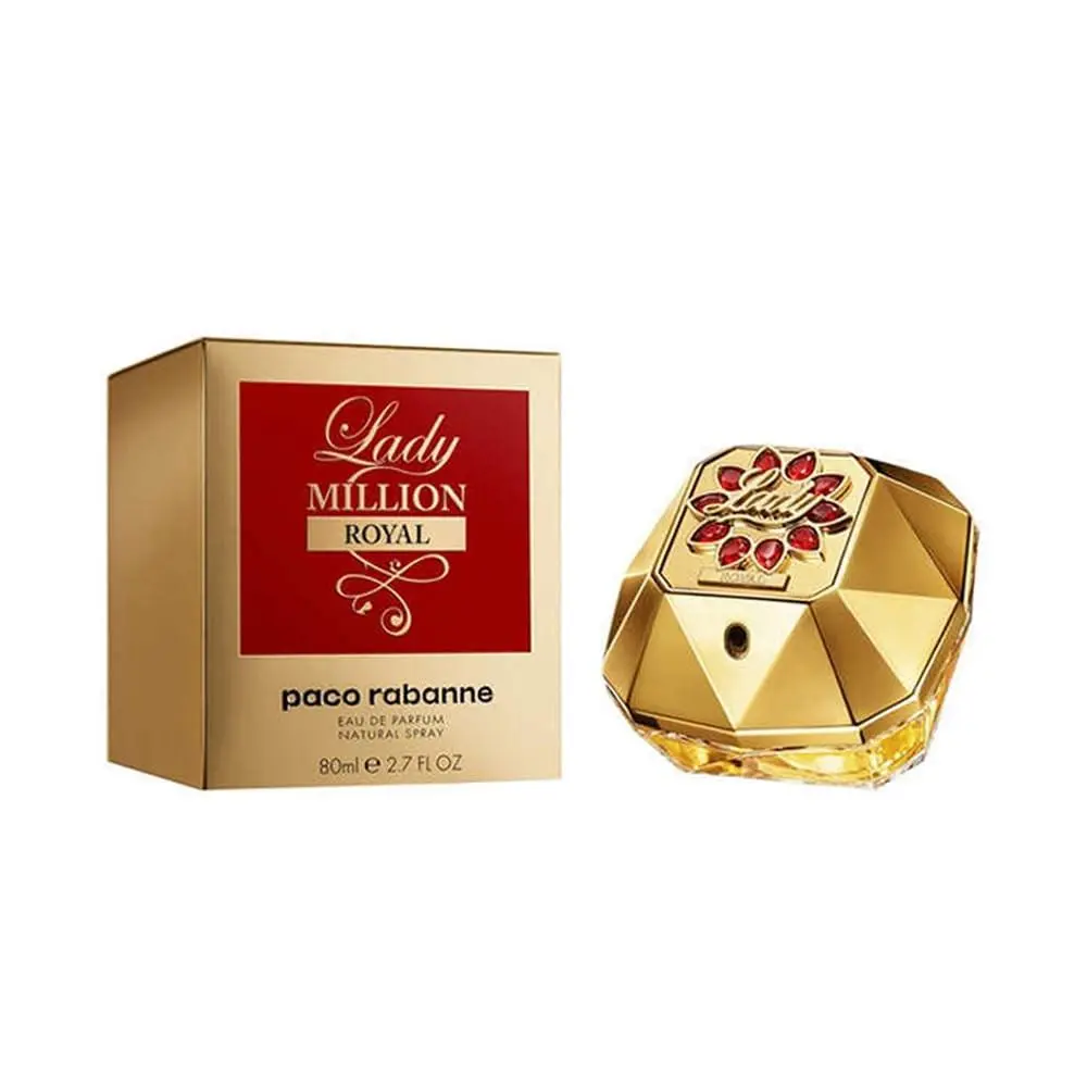 Lady Million Royal by Paco Rabanne Eau De Parfum Spray 2.7 oz For Women