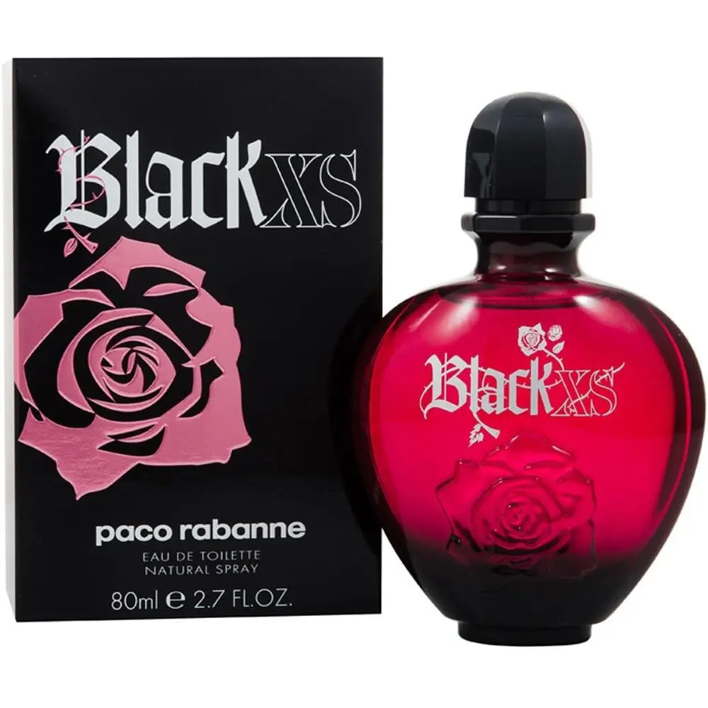 Black XS by Paco Rabanne For Women 2.7 oz Eau de Toilette Spray