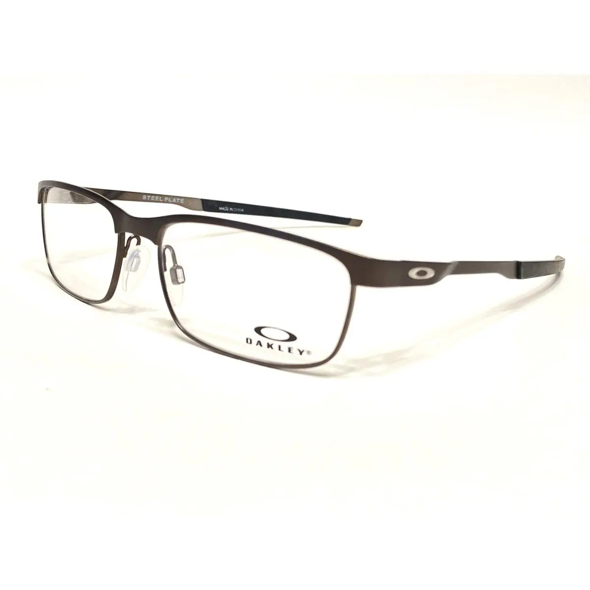 Oakley Steel Plate OX3222 0256 Men`s Powder Cement Eyeglass Frames 56/18 141