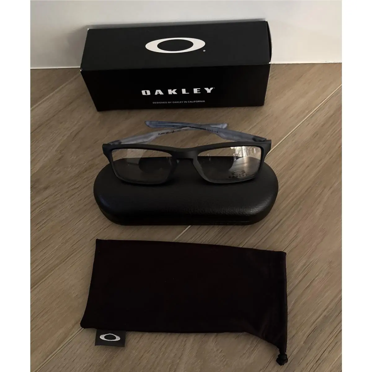 Oakley Plank 2.0 OX8081-0153 Satin Black Eyeglasses Frames 53-18-139mm