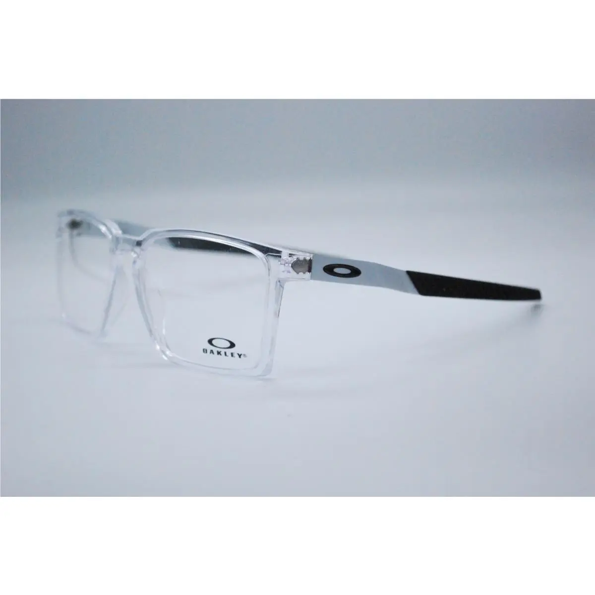 Oakley OX8055-0356 Polished Clear Eyeglasses Frame 56-17