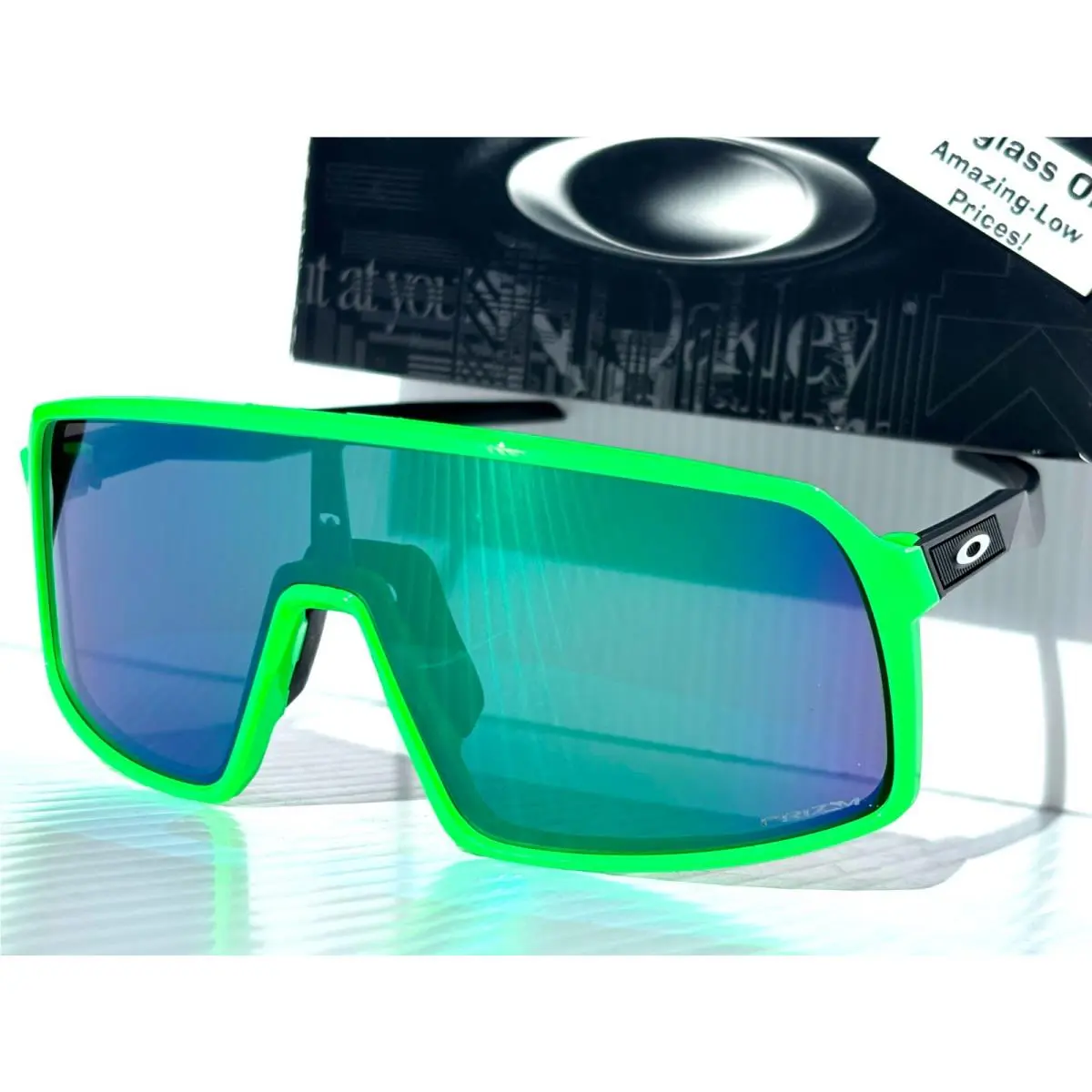 Oakley Sutro 80s Green Prizm Jade Lens Sunglass 9406-B4