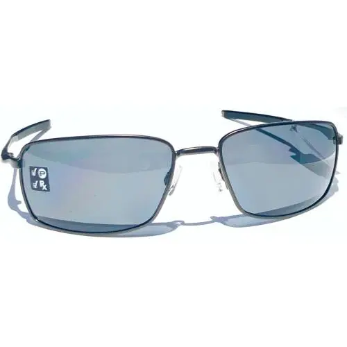 Oakley Square Wire Carbon Polarized Grey Lens Sunglasses 4075-04