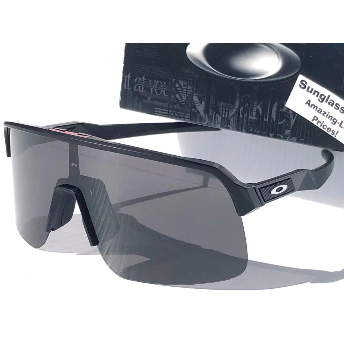 Oakley Sutro Lite Matte Black Polarized Galaxy Black Lens Sunglass 9463-05