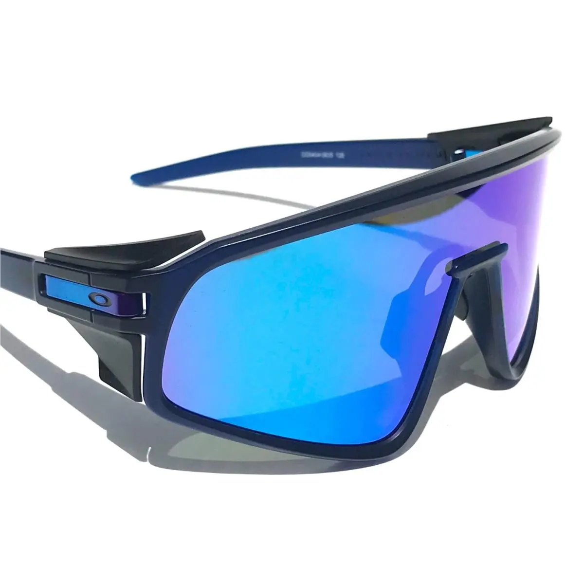 Oakley Latch Panel Matte Trans Navy Prizm Sapphire Lens Sunglass 9404-06
