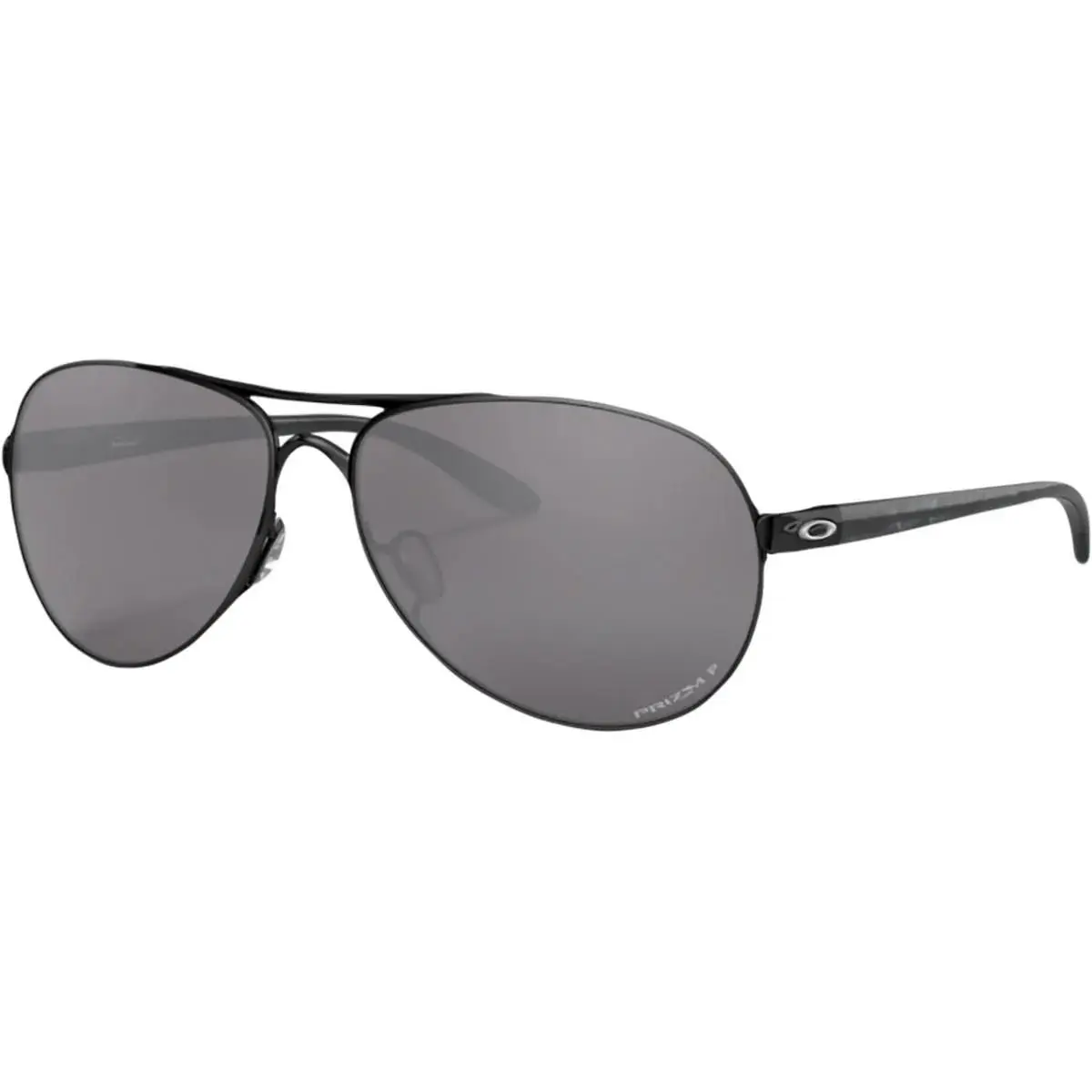 Women`s Feedback Polarized Polished Black/prizm Black One Size Sunglasses by Oakley