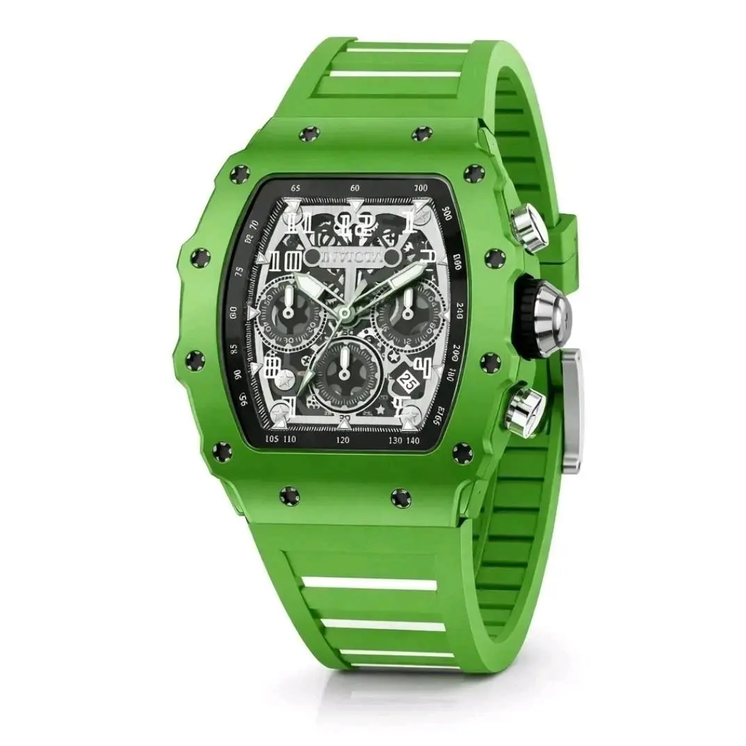 Invicta Racing Las Iguanas Nitro Gen Mens Watch 43mm Fluorescent Green 69705