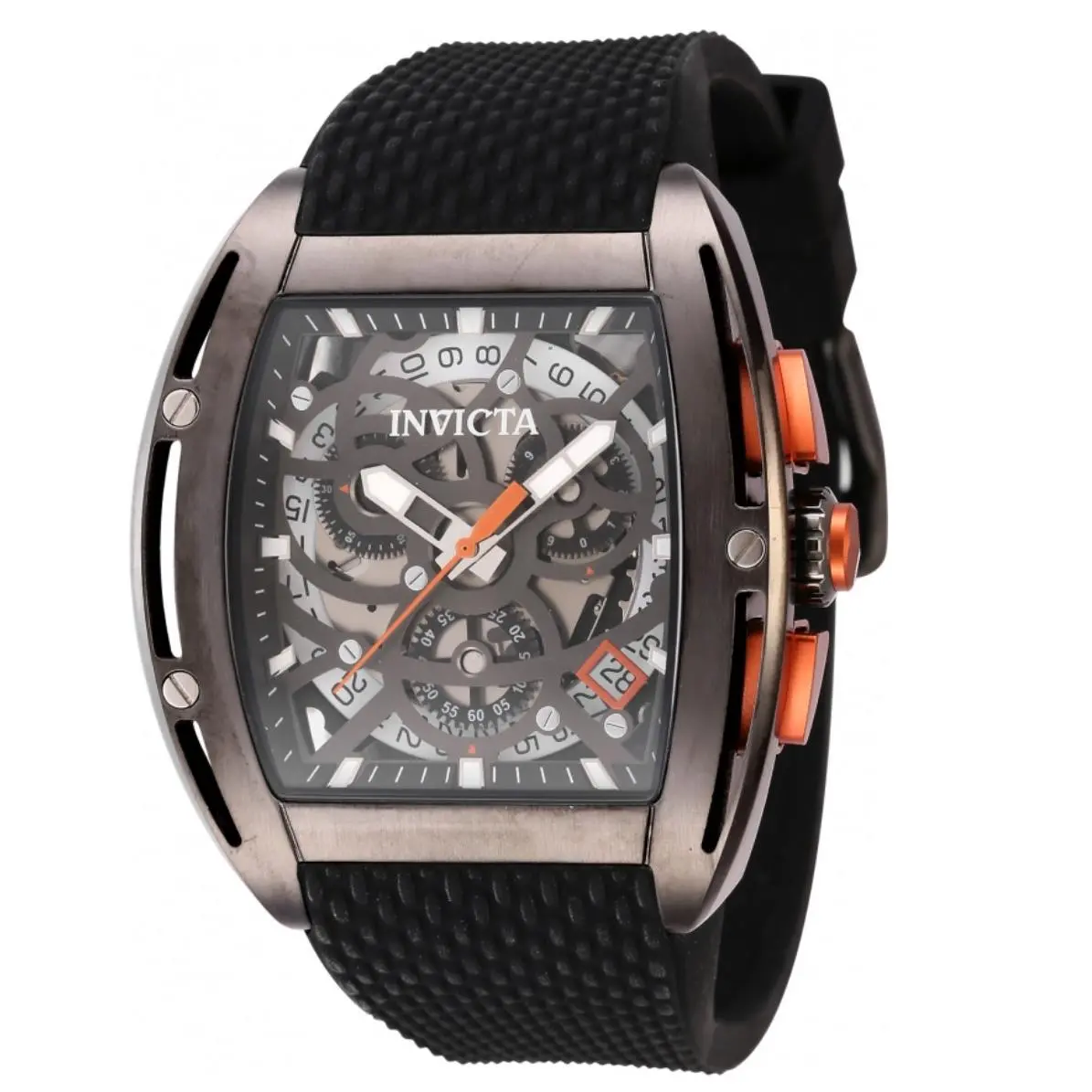 Invicta S1 Rally Swiss Eta G10.212 Caliber Men`s 44mm Skeleton Dial Watch 45184