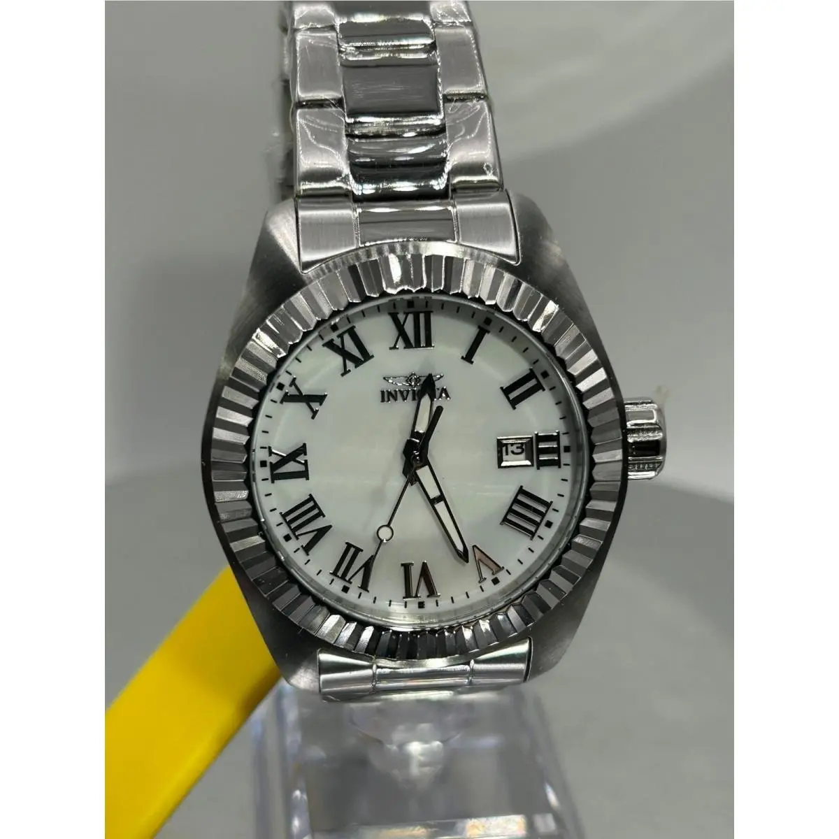 Invicta Women`s Angel Quartz Watch Model 20315 - Silver, Band: Silver