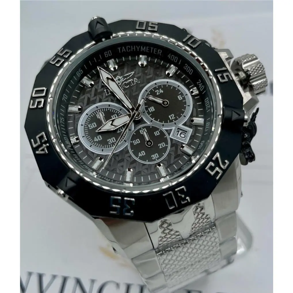 Invicta Subaqua Poseidon Men`s Watch - 53.8mm Steel 48357