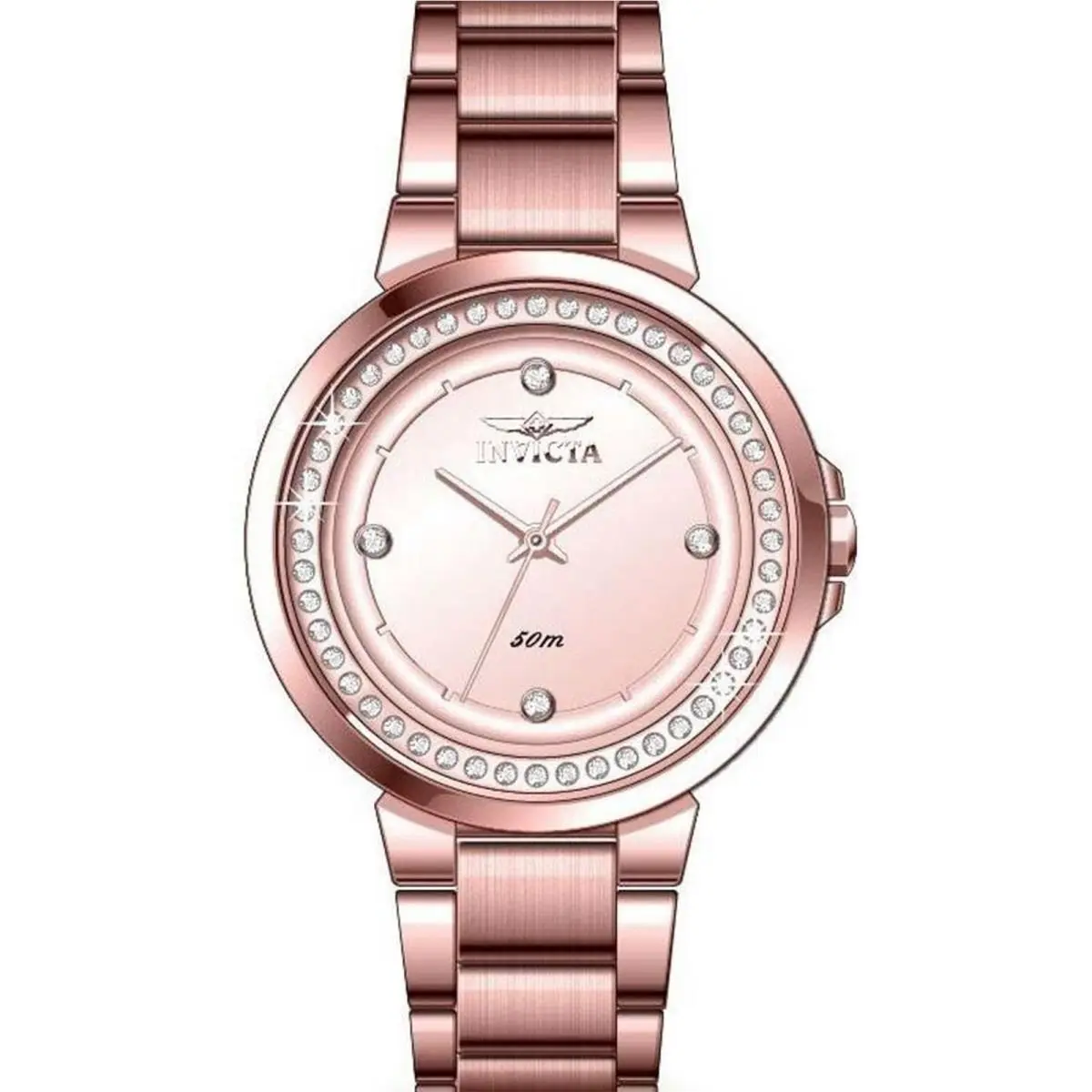 Invicta Women`s 50167 Angel Quartz PC21S Metal Dial Watch