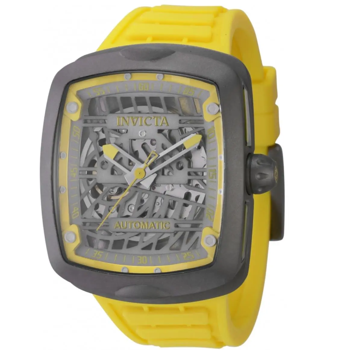 Invicta S1 Rally Diablo Automatic Ultra Titanium Men`s 44mm Skeleton Watch 44216