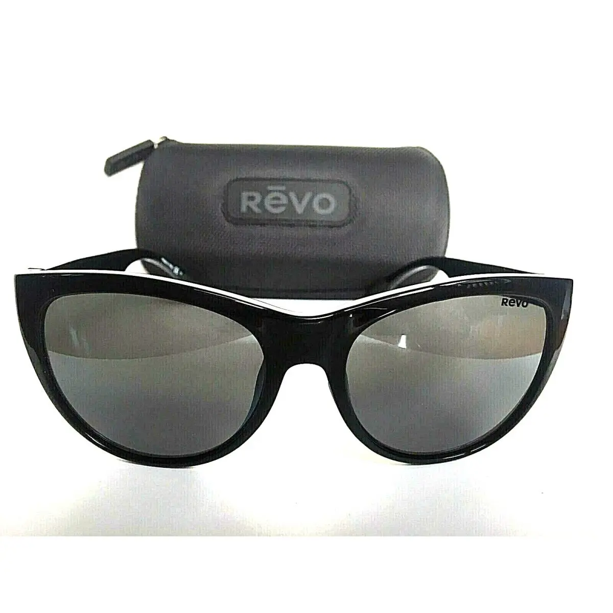 Polarized Revo RE103811 54mm Black Mirrored Women`s Sunglasses