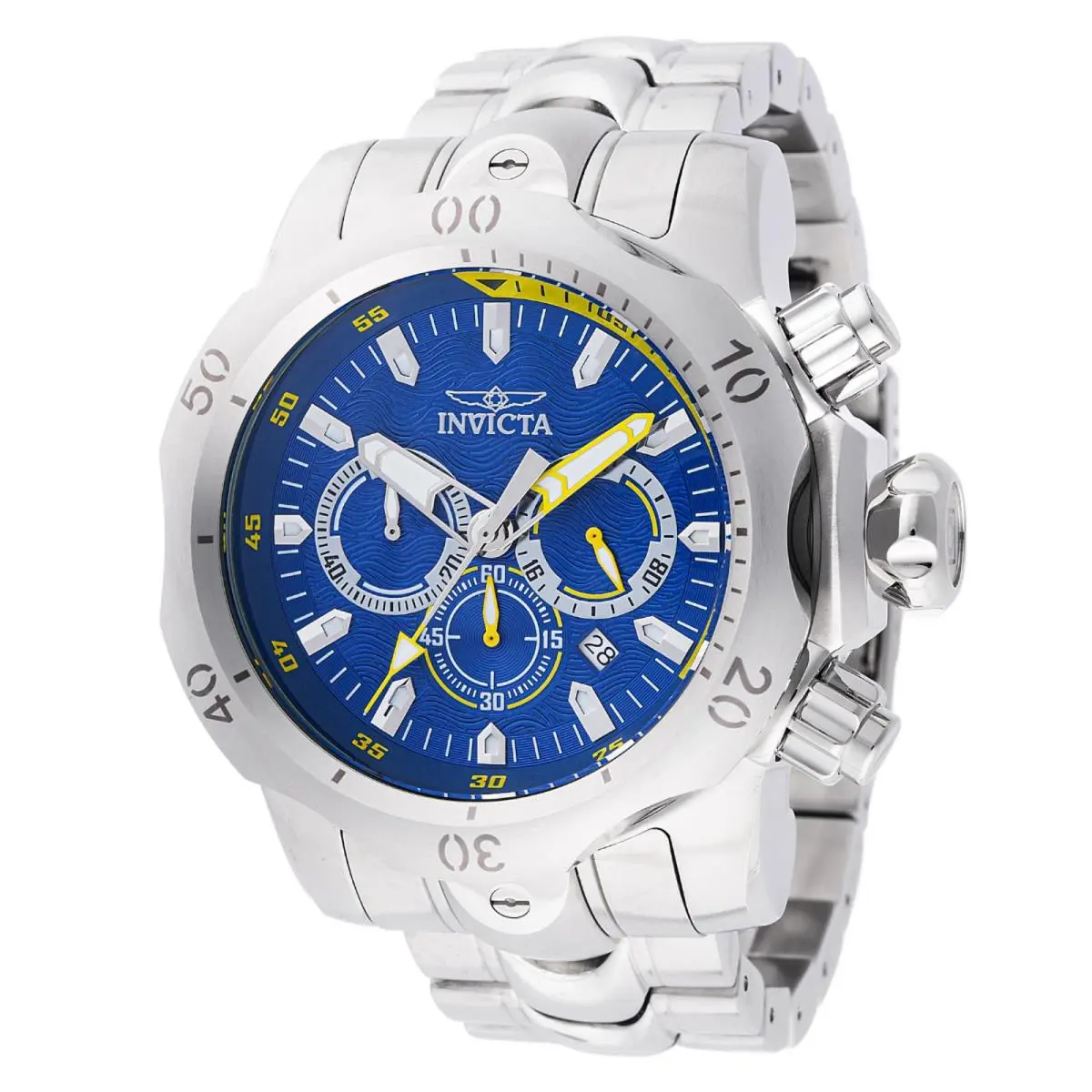 Invicta Venom Mutant Men`s Watch - 53.7mm Steel 47905