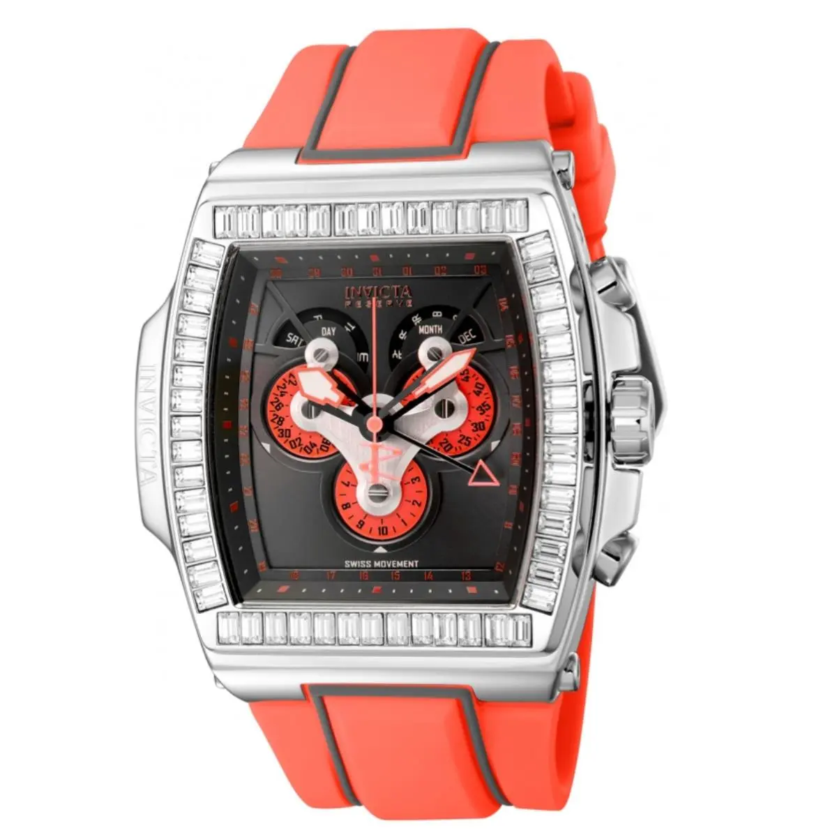 Invicta Reserve S1 Rally Diablo Mens 51mm Swiss Master Calendar Watch 43371 Rare