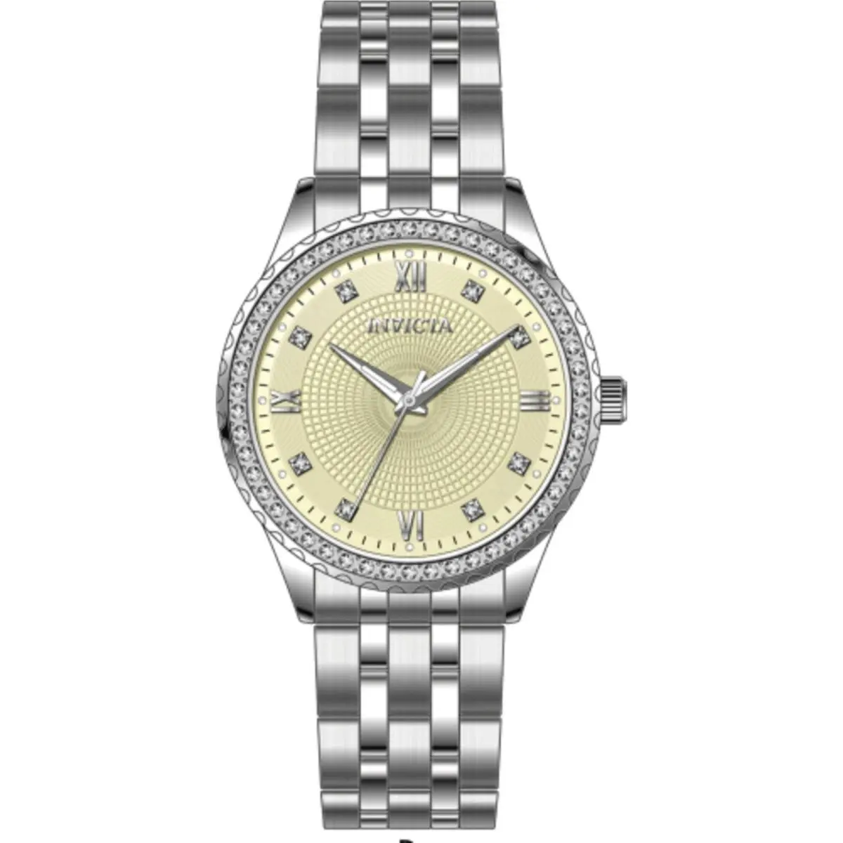 Invicta Men`s Watch Specialty White Dial Silver Steel Bracelet Crystal 69217
