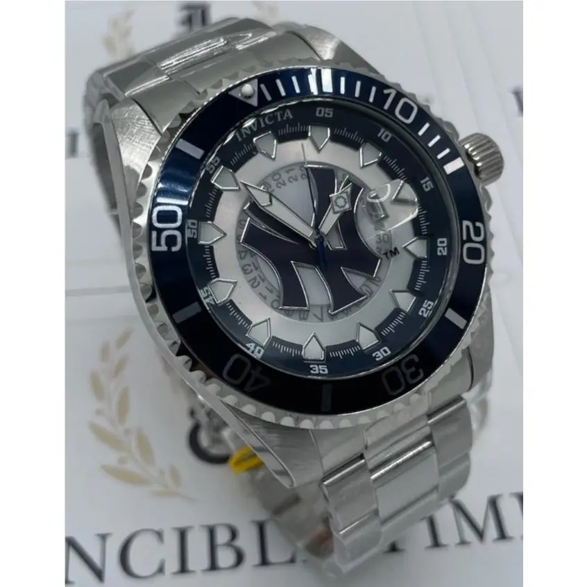 Invicta Specialty Mlb York Yankee`s Edition Men`s Watch 47mm Steel 43472