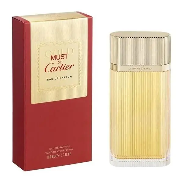 Cartier Must De Cartier Gold Edp Spray 3.3 Oz For Women