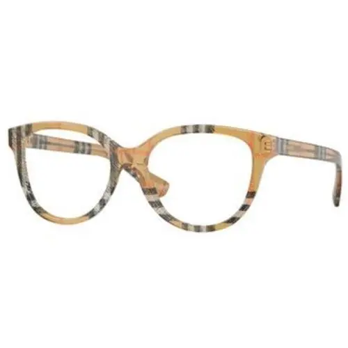 Burberry BE 2456 Check Sand Demo Lens 4163 Eyeglasses