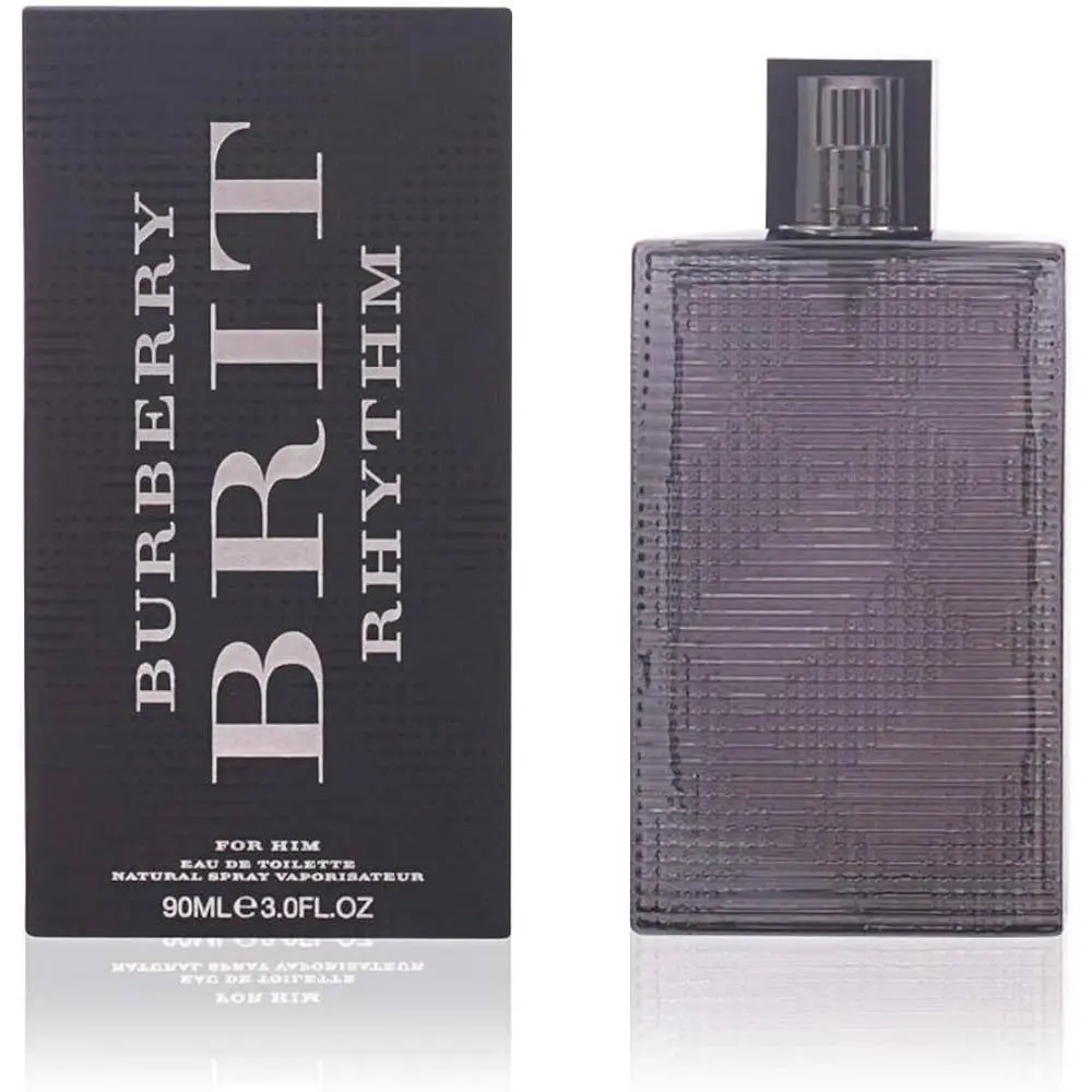 Burberry Brit Rhythm For Men 3.0 oz - 90ml Edt Spray / / Rare /