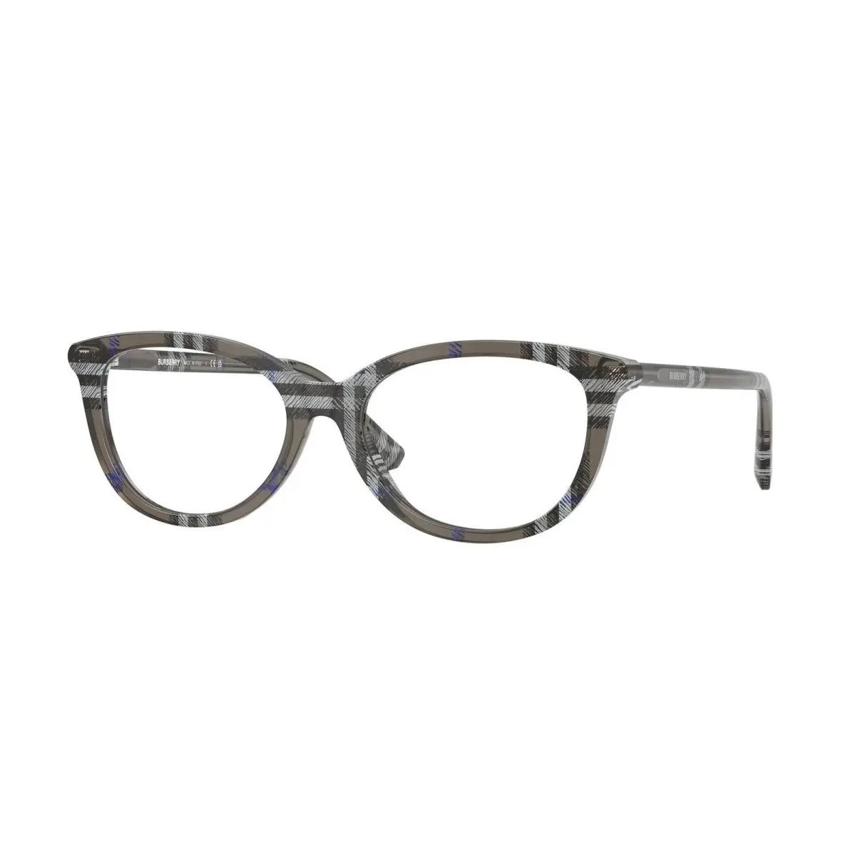 Burberry BE 2431 Check Lichen Demo Lens 4166 Eyeglasses