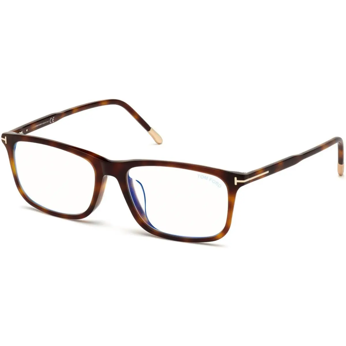 Women`s 57mm Shiny Havana Eyeglasses FT5646-D-B-053-57 by Tom Ford