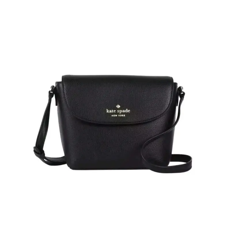 New Kate Spade Elsie Pebbled Leather Crossbody Black