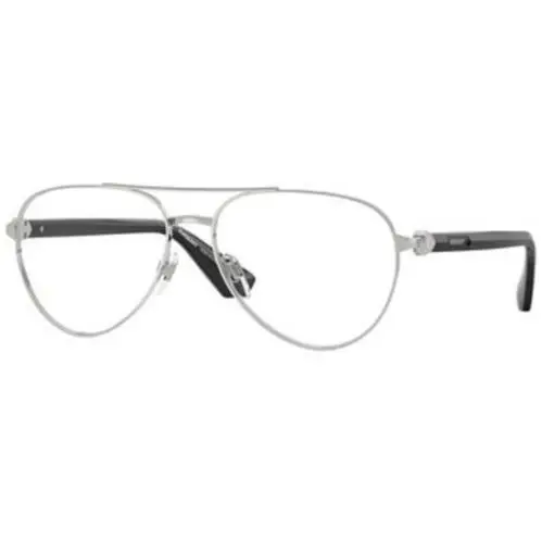 Burberry BE 1397 Silver Demo Lens 1005 Eyeglasses