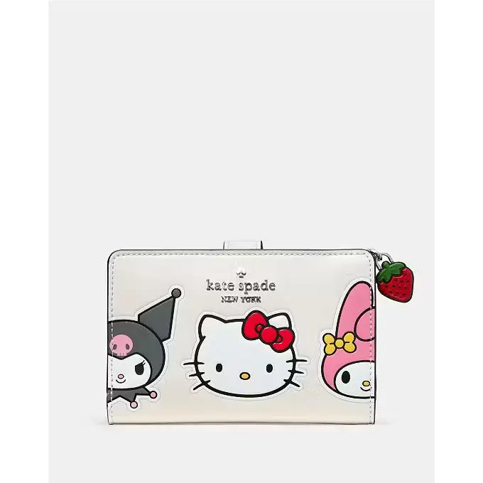 Hello Kitty and Friends X Kate Spade Medium Bifold Compact Wallet