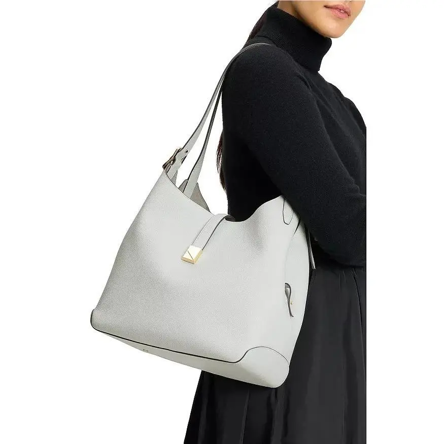 Kate Spade York Deco Pebbled Leather Medium Shoulder Bag