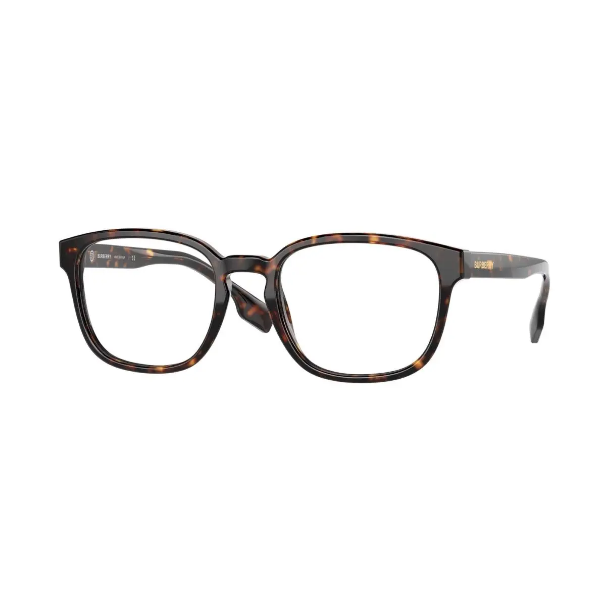 Burberry BE2344 3920 Edison Dark Havana Demo Lens 53 mm Men`s Eyeglasses