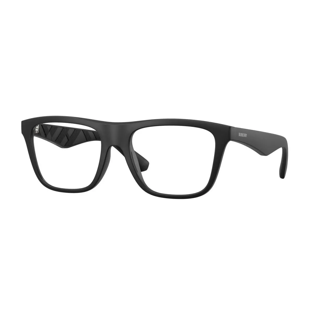 Burberry BE 2432 U Matte Black Demo Lens 3464 Eyeglasses