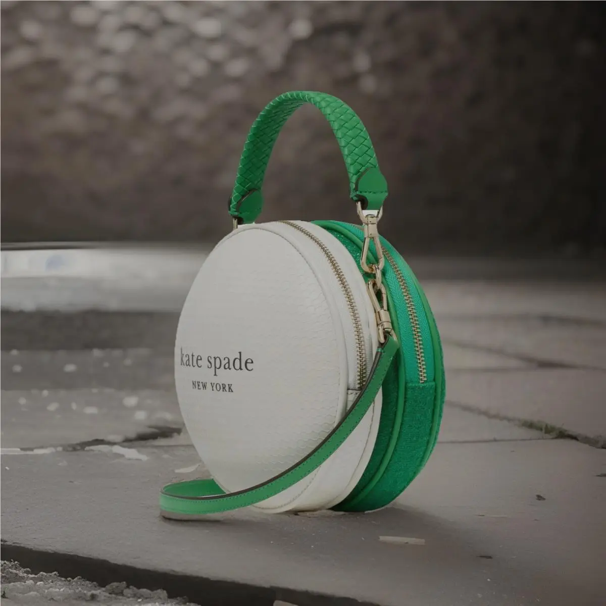 Kate Spade New York Tee Time 3D Golf Ball Textured Top Handle Crossbody
