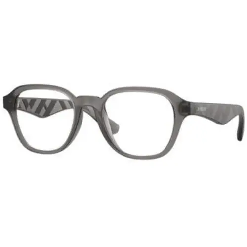 Burberry BE 2444 U Matte Grey Demo Lens 4213 Eyeglasses