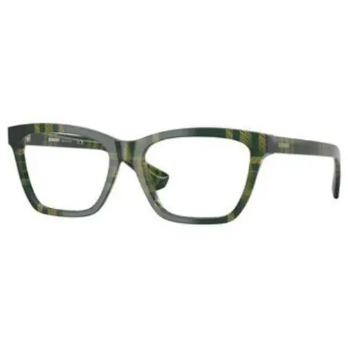 Burberry BE 2440 Check Green Demo Lens 4169 Eyeglasses