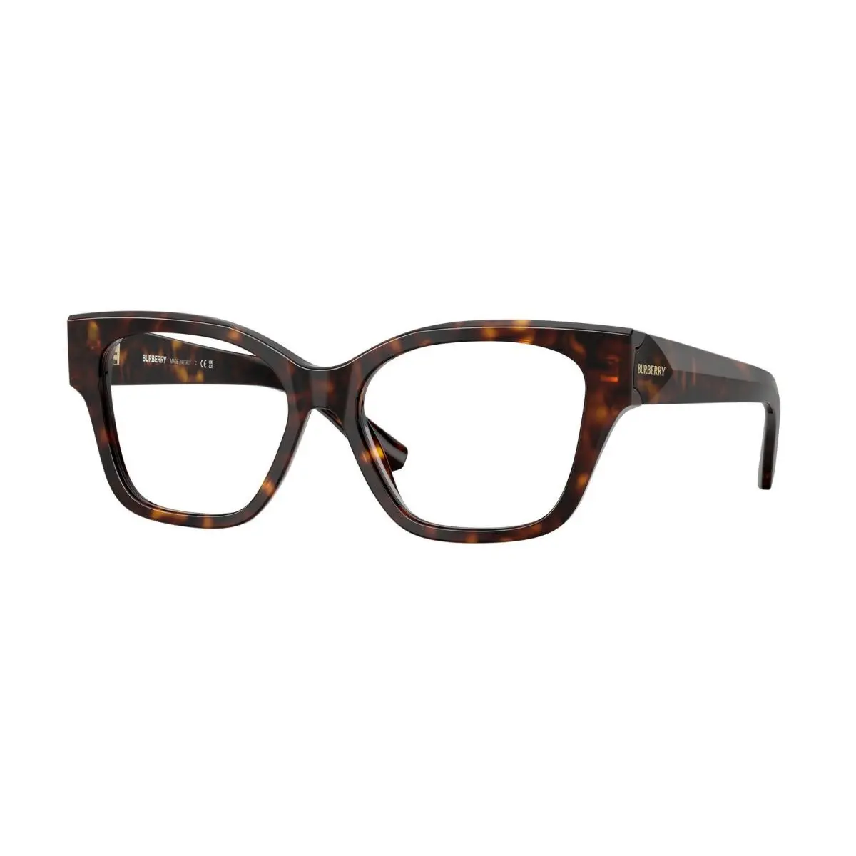 Burberry BE 2420 Dark Havana Demo Lens 3002 Eyeglasses