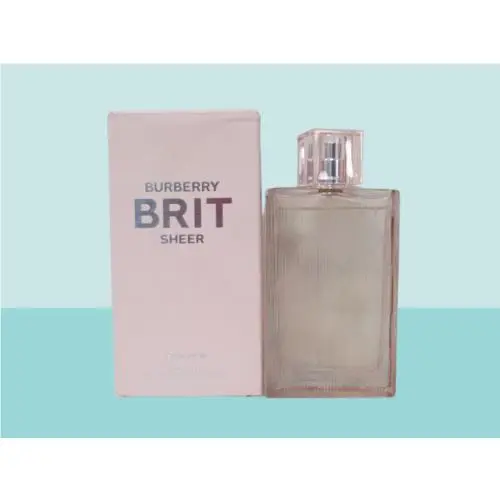 Burberry Brit Sheer For Her Eau DE Toilette Natural Spray 3.3 OZ Boxed